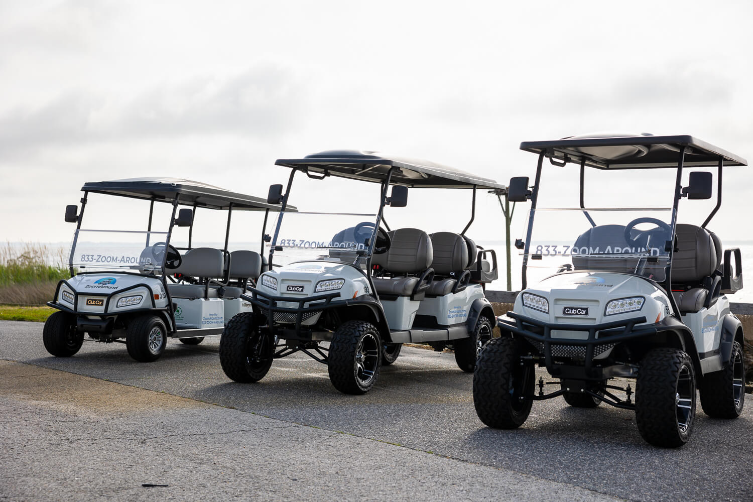 ZoomAround Street Legal Golf Cart Rentals